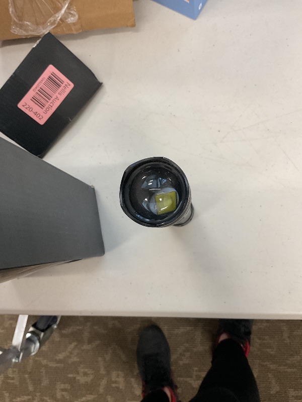 Photo 1 of Dive Light Scuba Diving Flashlight - PFSN High Lumens LED Dive Torch with Wrist Mount, Underwater Flashlight IPX68 Waterproof, Rechargeable Diving Light Best for Diver Submersible Caving, Snorkeling