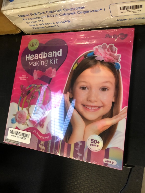 Photo 1 of Headband Making Kit for Girls - Arts & Crafts Gift - Make Your Own Fashion Headbands for Kids - DIY Hair Accessories Set - Gift for Ages 5-12 Year Old Girl - Little Children's Art & Craft Gifts