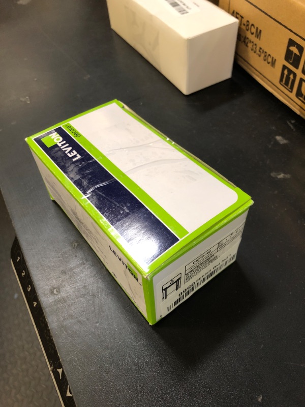Photo 1 of Leviton Decora Slide Dimmer Switch for Dimmable LED, Halogen and Incandescent Bulbs, DSL06-1LZ, White with Ivory and Light Almond Faceplates