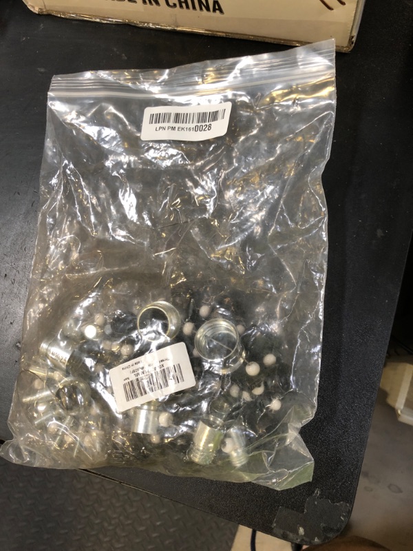 Photo 1 of Nut and Bolt Thread Checker 45 Male/Female Thread Gauges (24 SAE/Inch & 21 Metric) Nut and Bolt Thread Size Checker Thread Identifier Gauges for Quickly Identify and Verify