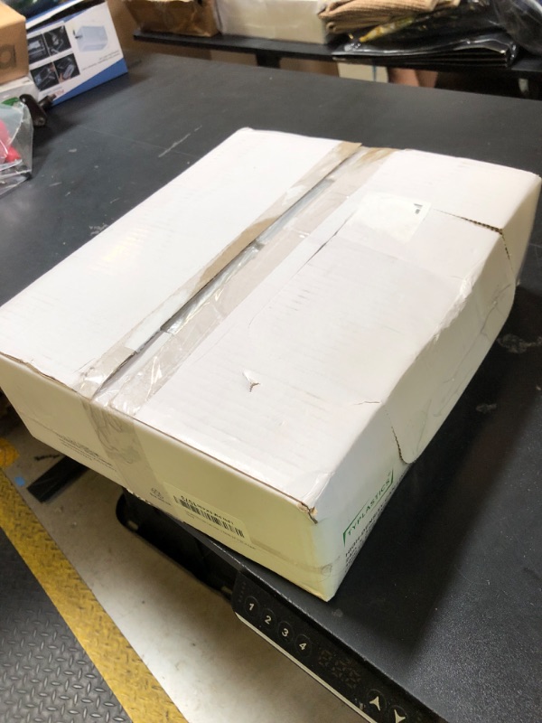 Photo 1 of TYPLASTICS Trash Can Liners - Wholesale 1000 Count High Density Garbage Bags on Perforated Roll 10-15 Gallon 24" x 33"