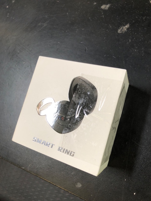 Photo 1 of DJ.KEKAO Smart Ring with Color Screen|Track Heart Rate, Sleep, Blood Oxygen,Steps |Power|Display| Short-Form Video/Remote Control Camera (Silver, 10(20.4 mm) (0.80inch))