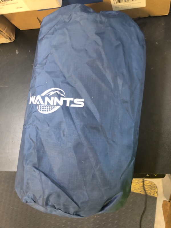 Photo 1 of WANNTS Sleeping Pad, Ultralight Inflatable Sleeping Pad for Camping, Built-in Pump, Ultimate for Hiking - Airpad, Carry Bag,-Compact & Lightweight Camping pad(Blue)