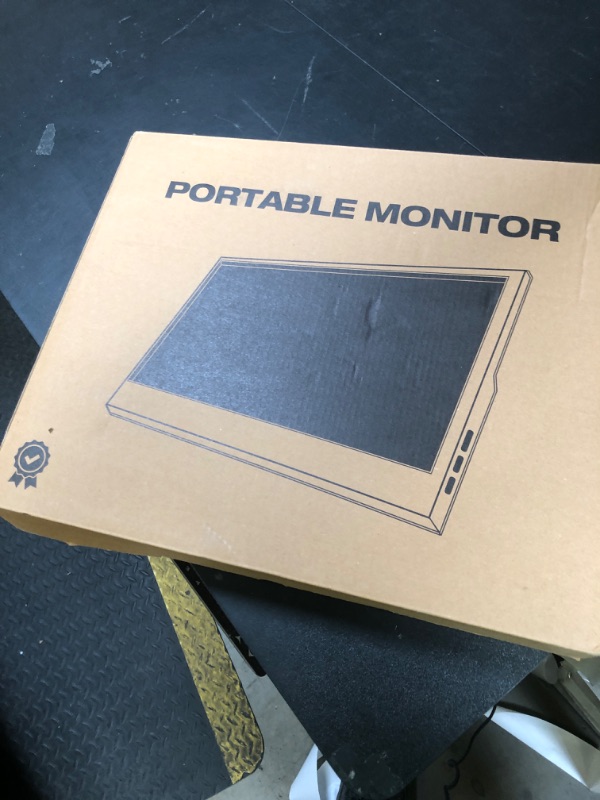 Photo 1 of CAMWORLD 15.6inch Portable Monitor FHD1080P IPS LCD Gaming Monitor HDR Mode Built-in Dual Speakers USB-C/HDMI Mobile Scree, Ultra-Thin External Display for Laptop/PC/MAC/Smartphones