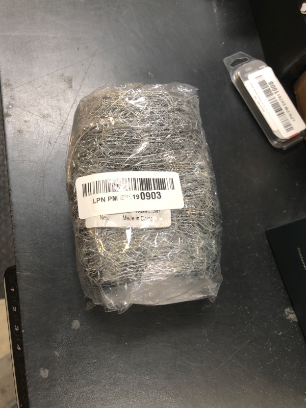 Photo 1 of Chicken Wire 4 in x 590.5 in Poultry Wire Netting Hexagonal Galvanized Mesh Garden Fence Barrier for Pet Rabbit Chicken Fencing with 100 Pcs Cable Zip Ties