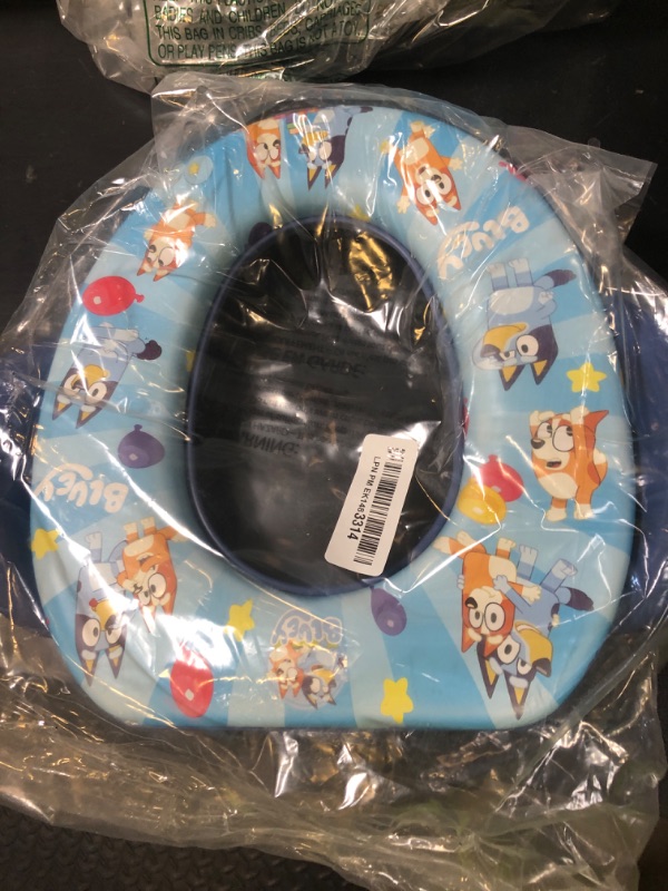 Photo 1 of Bluey Soft Potty Seat - Potty Training Toilet Seat, Soft Cushion, Baby Potty Training, Safe, Easy to Clean