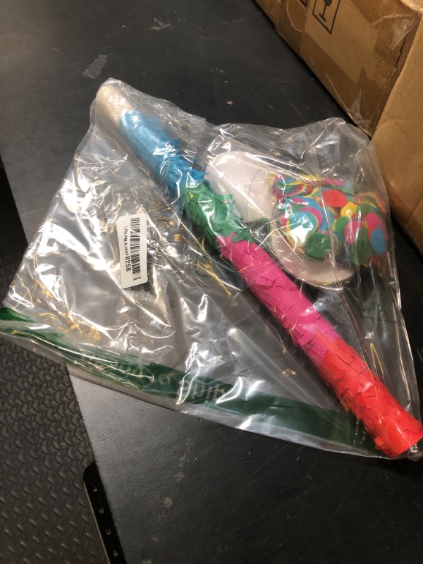 Photo 1 of 15.7 inch Pinata Sticks, Pinata Sticks with Blindfold and Confetti
