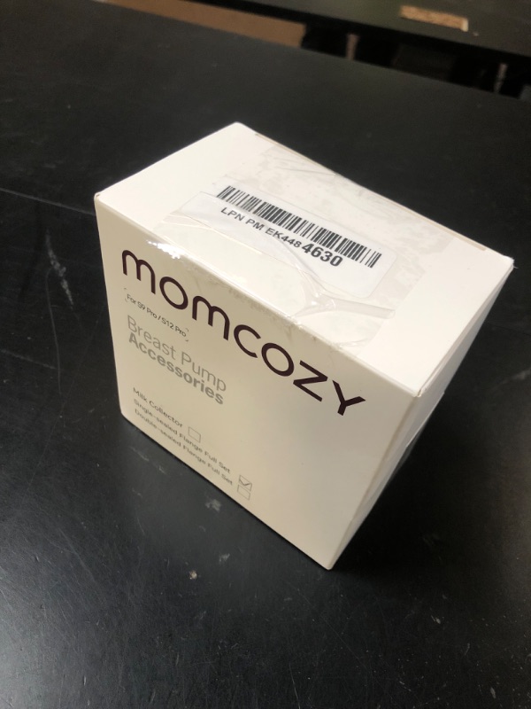 Photo 1 of Momcozy Original S9 Pro/S12 Pro Replacement Accessories, Only Compatible with Momcozy S9 Pro/S12 Pro Breast Pump NOT for S9/S12 (Single-Sealed Full Set Collector Cup with 24mm Flange,180ml, 1 Pack)
