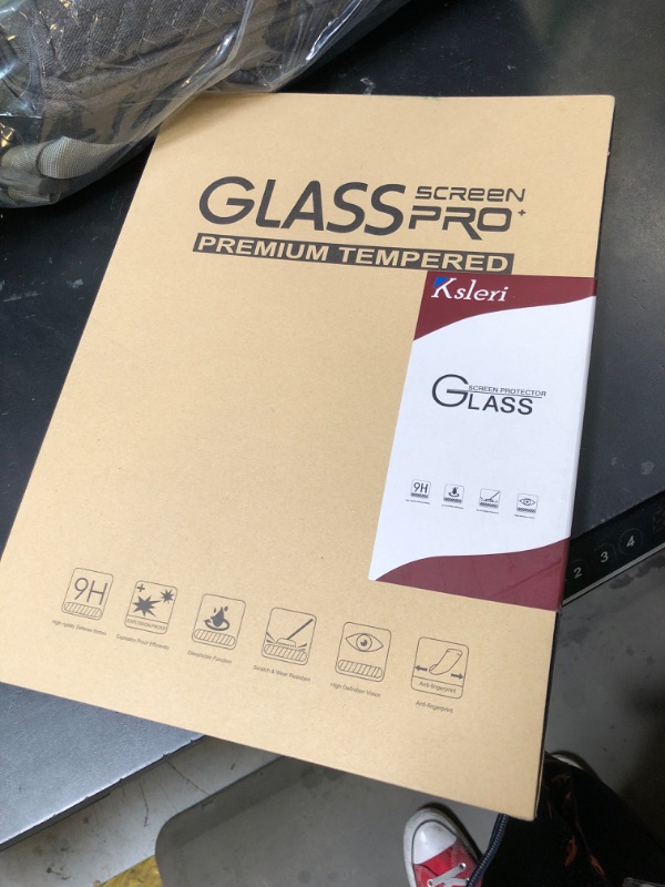 Photo 1 of Ksleri 2 Pack for iPad Pro 13 Inch M4 2024 7th Generation Matte Glass Screen Protector (Not Privacy) Anti Glare Anti Fingerprint Tempered Glass with Alignment Frame, Face ID & Apple Pencil Compatible