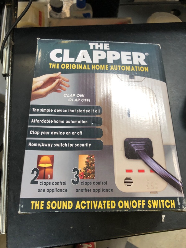 Photo 1 of Clapper The Original Home Automation Sound Activated Device, On/Off Light Switch, Clap Detection, As Seen On TV
