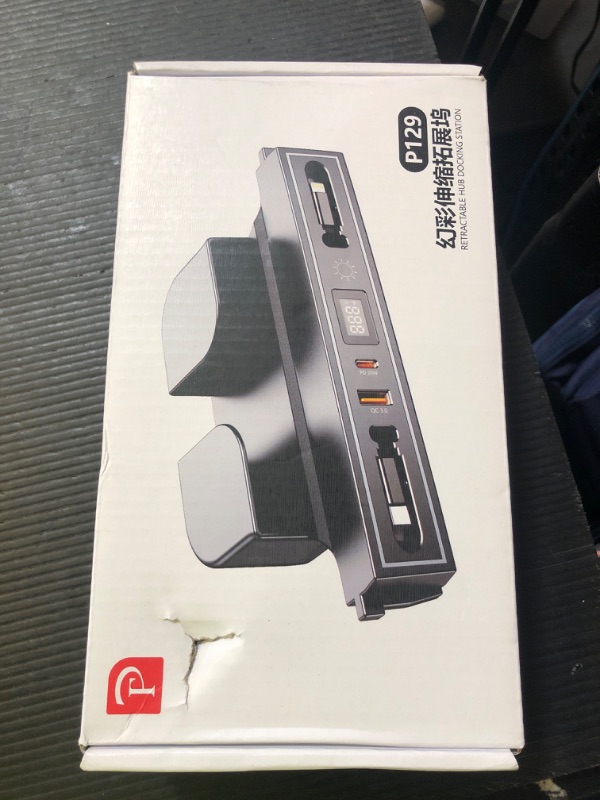 Photo 1 of DICMKY Tesla USB Hub for Model 3 Highland 2024-2025 & Model Y Juniper 2026 with RGB Light, 4-Port Docking Station Tesla Gifts Men, Tesla Phone Charger Charging Hub Center Console Organizer Accessories