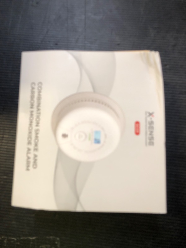 Photo 1 of X-Sense  Detector Carbon Monoxide Detector Combo, 10-Year Battery Smoke Detector with Display, Standalone Model SC01, Single Pack