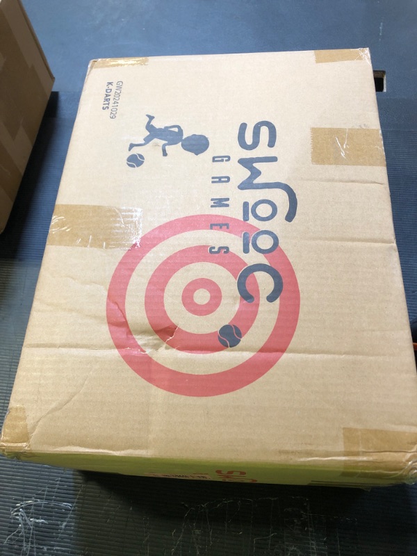 Photo 1 of SWOOC Games - Inflatable Giant Kick Darts (15+ Ways to Play) - Jumbo Soccer Dartboard w/Air Pump - Big Carnival Games - Giant Outdoor Games - Oversized Dart Board Yard & Lawn Game for Kids & Adults