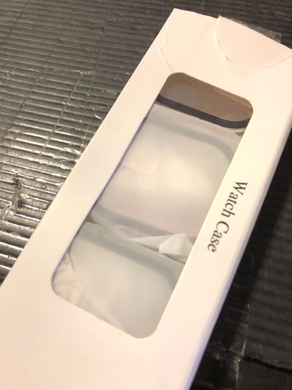 Photo 1 of [3 Pack] Adorve Tempered Glass Case for Apple Watch Ultra/Ultra 2 Screen Protector 49mm, Hard PC Face Cover Overall Protection Anti-Scratch Bumper Cases for iWatch 49mm Accessories, Clear/Clear/Clear