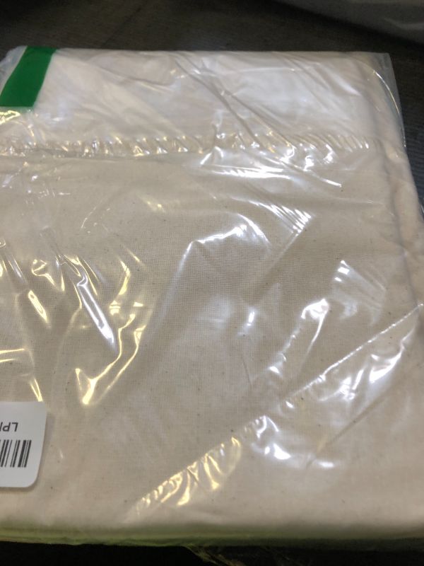 Photo 1 of 100% Cotton Muslin Cloth - Unbleached Soft White Muslin Fabric for Sewing & Draping (Light Weight, 63" x 2 Yards)