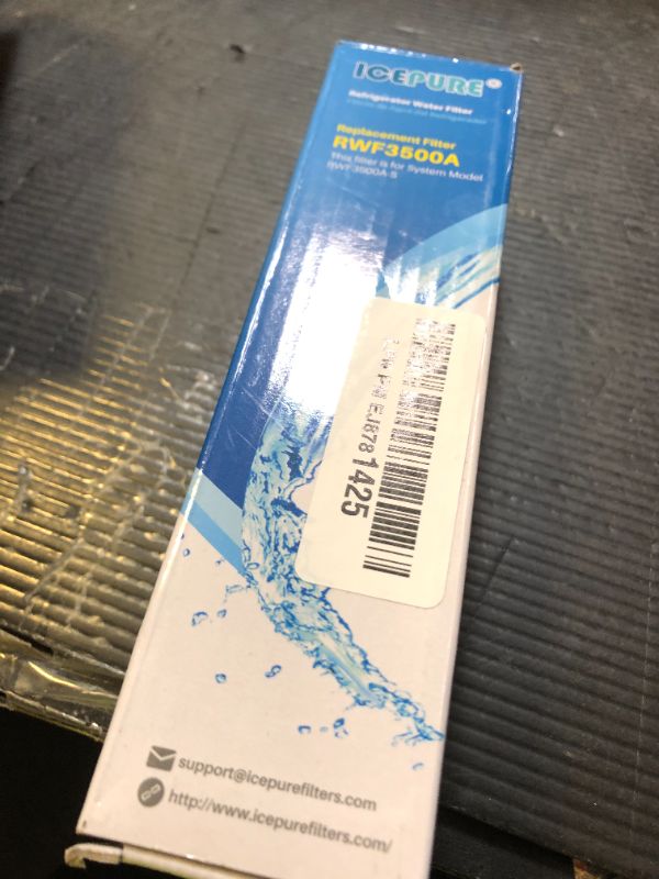 Photo 1 of ICEPURE ADQ73613401 Refrigerator Water Filter Compatible with LG LT800P, LT800PC, ADQ736134, ADQ73613402, ADQ75795104, Kenmore 9490, LSXS26326S, LMXC23746S, LMXC23746D, LSXS26366S, RWF3500A, 3 PACK