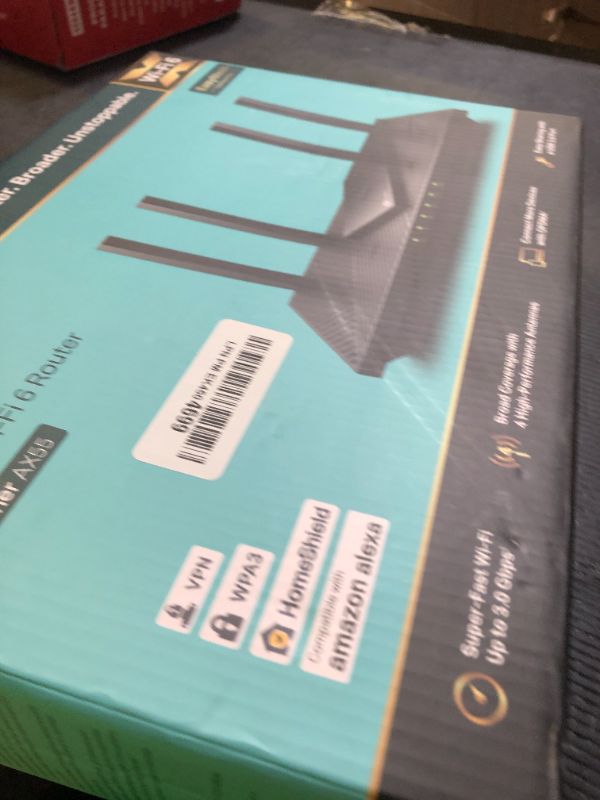 Photo 1 of TP-Link Dual-Band AX3000 Wi-Fi 6 Router Archer AX55 | Wireless Gigabit Internet Router for Home | EasyMesh Compatible | VPN Clients & Server | HomeShield, OFDMA, MU-MIMO | USB 3.0 | Secure by Design