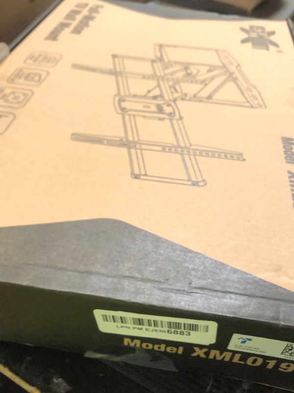 Photo 1 of USX Mount Full Motion TV Wall Mount for 42-85 inch, TV Mount Swivel and Tilt,Wall Mount Bracket with Dual Articulating Arms Up to 132lbs, VESA 600x400mm, 16" Wood Studs, UL Listed XML019