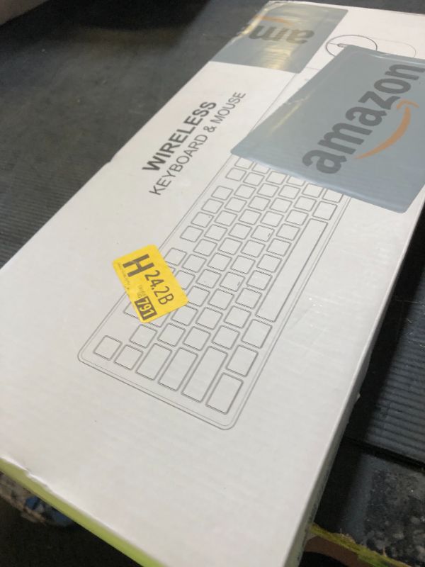 Photo 1 of Wireless Keyboard and Mouse, Trueque Silent 2.4GHz Cordless Full Size USB Mouse Combo, Long Battery Life, Lag-Free for Computer, Laptop, PC, Windows, Mac, Chrome OS (Pink)