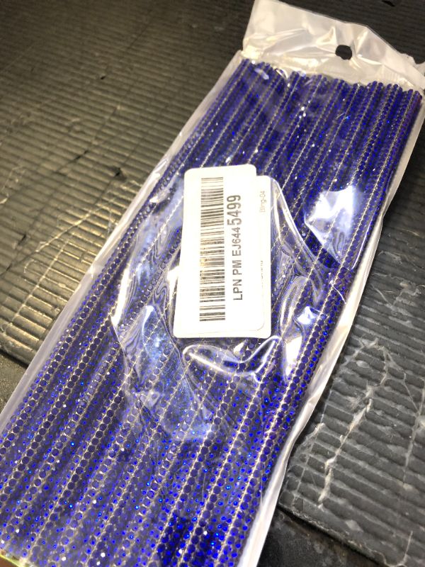 Photo 1 of INSAUTO Bling Car Vent Outlet Trim,Bling Car Accessories for Women, 10pcs Rhinestone Bling Car Air Conditioner Vent Decoration Strips(Blue)