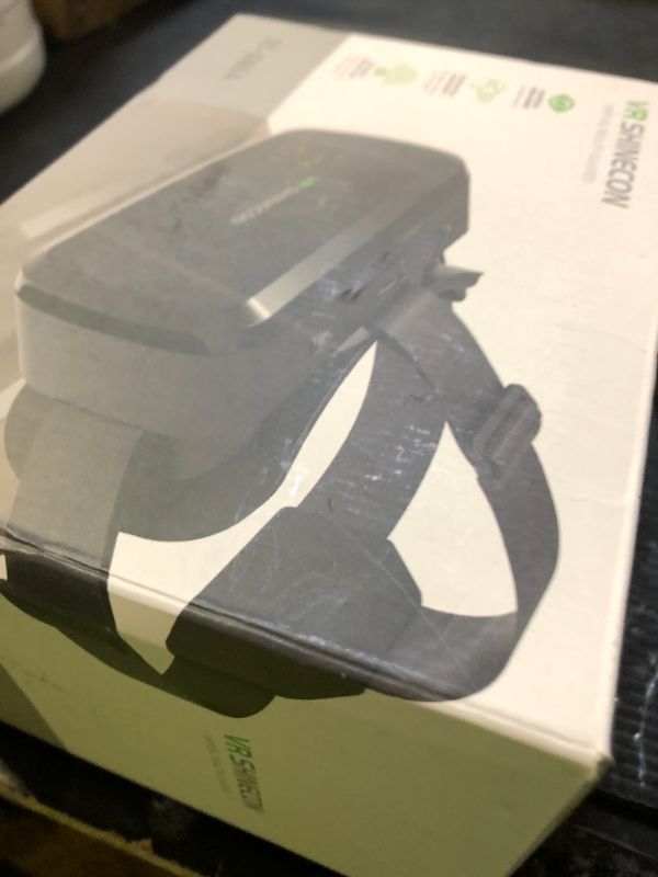 Photo 1 of LVOERTUIG VR Headsets Virtual Reality Headsets for Phone Cell Phone 3D Glasses Helmets VR Goggles for TV Movies Video Games Support 4-6inches Mobile Screen,100° Large Viewing Angle(Black)