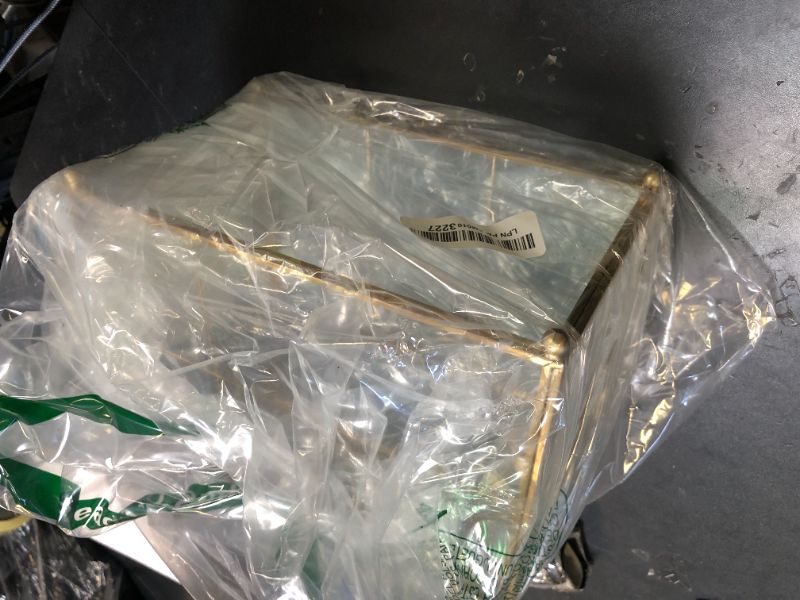 Photo 1 of Ripprovt Glass Wedding Card Box with Slot, 10.2 x 5.9 x 7.9 Inches Handmade Vintage Gold Wedding Card Boxes for Reception, Keepsake, Baby Shower, Graduation, Party Decorative Box