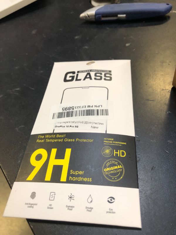 Photo 1 of Anbzsign Designed for OnePlus 10 Pro 5G (2022) With [2 Pack] Camera Lens Protector and [2 Pack] Privacy Flexible TPU Film Class [Support Fingerprint Unlock],Ultra-Thin,Anti-Scratch,Bubble Free.