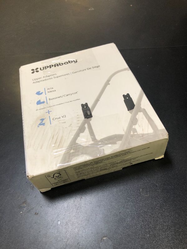 Photo 1 of UPPAbaby Cruz Upper Adapter - Compatible with Cruz, Bassinet, Aria, Mesa V2, V3, or Mesa Max Infant Car Seats - Quick + Secure Attachment - 1 Set