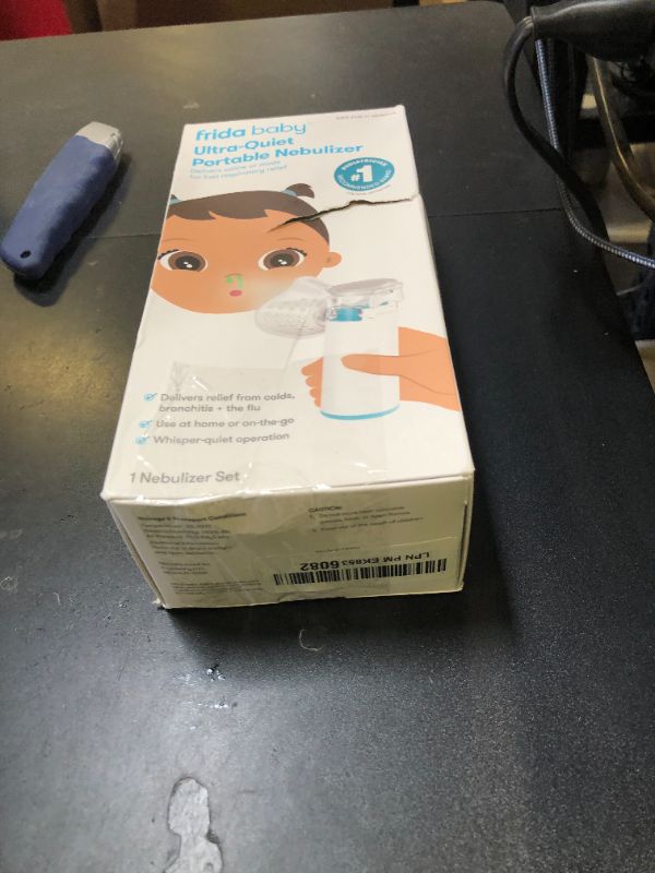 Photo 1 of Frida Baby Nebulizer for Babies, Portable Nebulizer for Kids, Babies & Infants, Ultra-Quiet Handheld Nebulizer with Mask + Diffuser, Congestion + Flu Relief