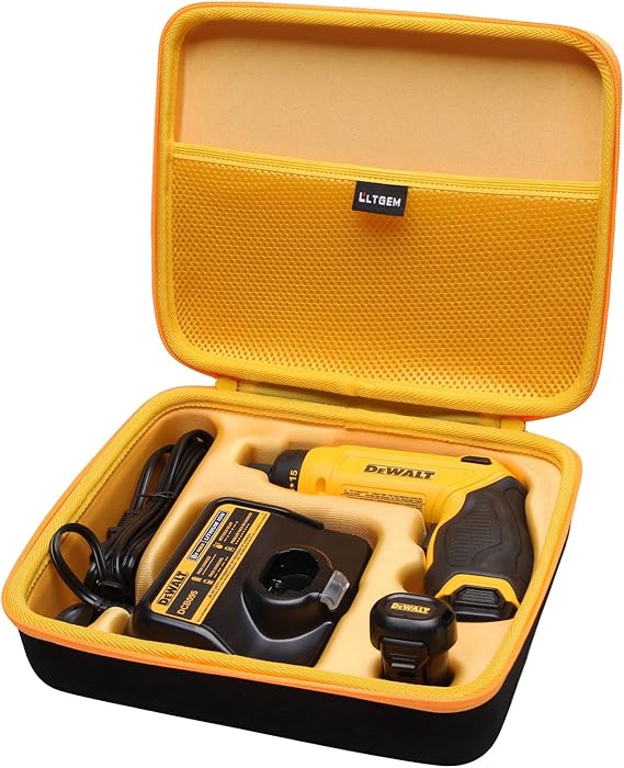 Photo 1 of LTGEM Case Compatible with DEWALT DCF680N2 8V MAX Cordless Screwdriver, Batteries and Charger, Case Only
