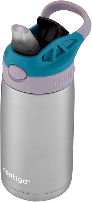 Photo 1 of Contigo AUTOSPOUT Camping Hydration Thermal Bottle 1 Count (Pack of 1) Taro/Juniper
