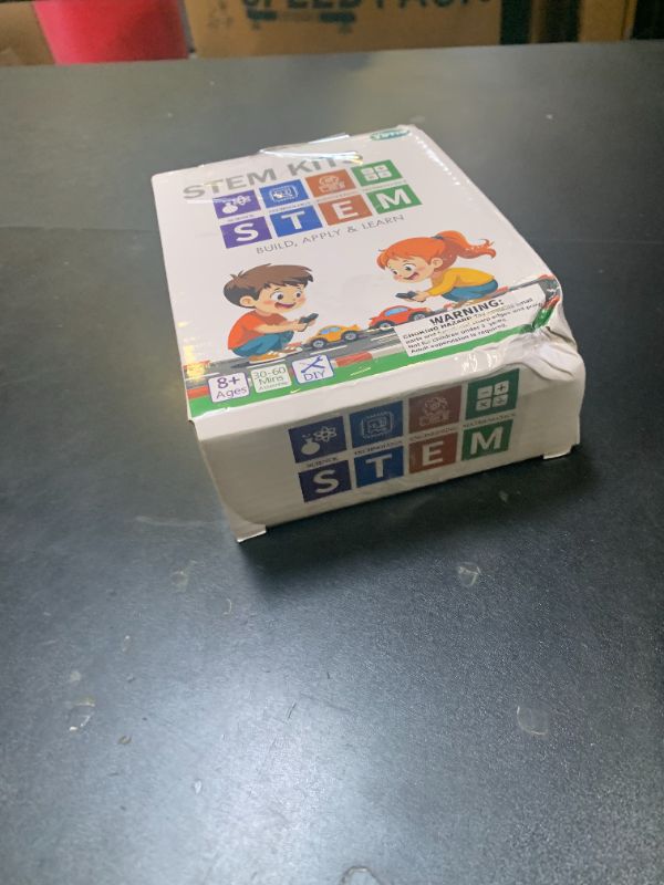 Photo 1 of STEM Kits for Kids Age 8-10, STEM Toys for Boys 8-12, Remote Control Model Car Building Kits, Wood 3D Puzzles 8-13, Science Crafts Projects, Gifts for 8 9 10 11 12 13 14 Year Old Teen Boys Girls
