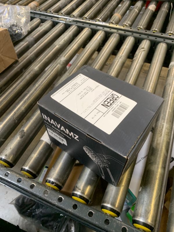 Photo 1 of INAVAMZ Shower Heads with Handheld Spray Combo: 7.2" Rain Shower Head & Handheld Shower Head 2-IN-1 Shower Head with 60" Hose (BLACK), Shower Trim Systems