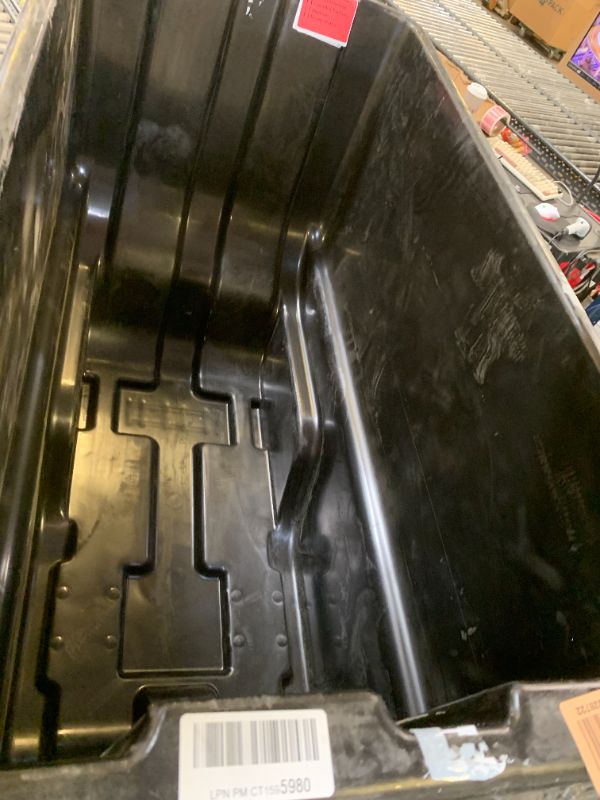 Photo 1 of Magnum Tilt Truck, 1/2 Cu. Yd. Capacity Dump Cart with Heavy Duty 12” Wheels & 5” Casters for Handling, Transporting on Construction Jobsites, 750 lbs, Trash Cart with Wheels DUC12A