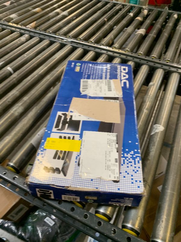 Photo 1 of DAC STAX Ultrawide Adjustable, Stackable Desktop Computer Monitor Stand Laptop Riser, Supports up to 66 Pounds, with Keyboard Storage, Black (MP-211)