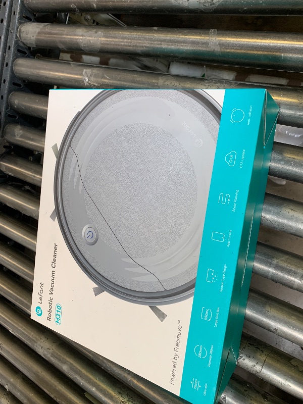 Photo 1 of Lefant M310 Robot Vacuum Cleaner, 4500Pa Powerful Suction, PreciSense Obstacle Avoidance, Mini, Quite, 160 Mins Self-Charging Robotic Vacuums, App/Voice/Remote, Ideal for Pet Hair Hard Floors, Black