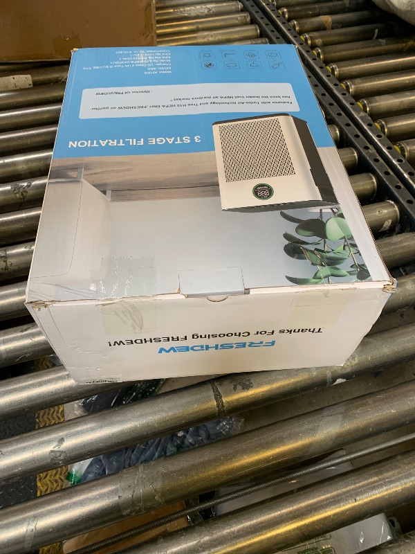 Photo 1 of PARTS ONLY ---------------- FRESHDEW Air Purifier for Home Up to 2300ft² with H14 True HEPA & Double-Sided Intake | Washable Pre-Filter & Air Quality Sensor | 22dB Ultra Quiet for Bedroom | Allergen/Dust/Smoke/Pet Dander