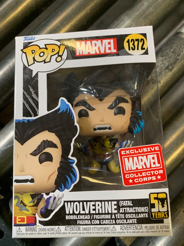 Photo 1 of Funko Pop Wolverine 50th Anniversary + Protector: Pop! Marvel Comics Vinyl Figure