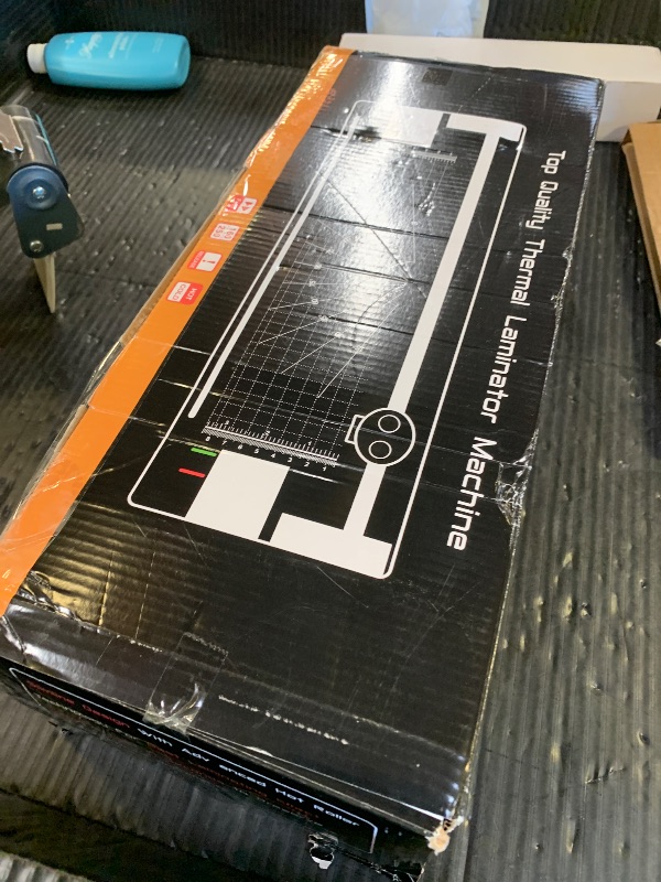 Photo 1 of Laminator Machine for A3/A4/A6, Thermal Laminating Machine for Home Office School Use with 50 Pouches, Paper Trimmer and Corner Rounder (Green)