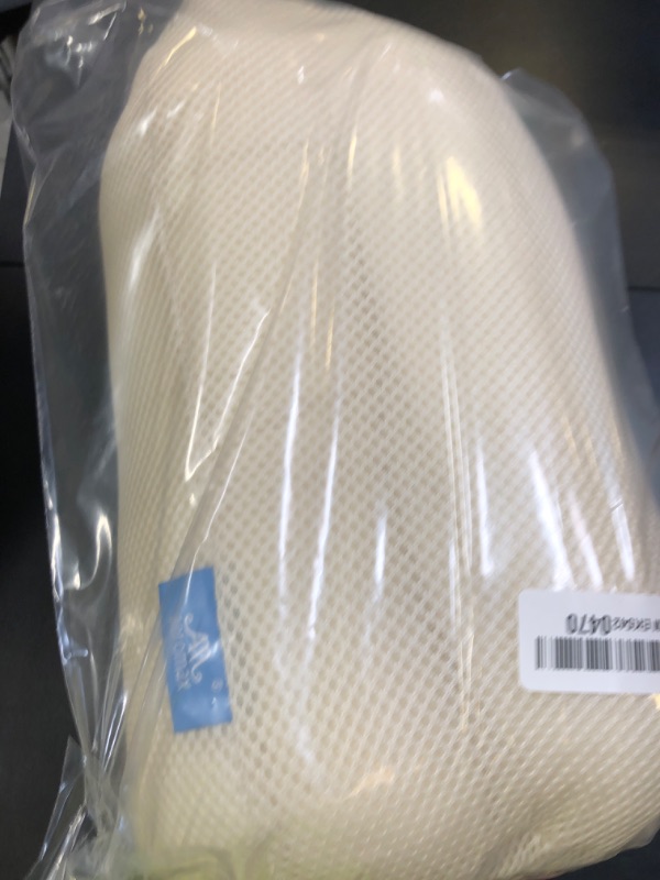 Photo 1 of AM AEROMAX Travel Contour Memory Foam Pillow, Cervical Pillow for Neck Pain Relief, Neck Orthopedic Sleeping Pillows for Side, Back and Stomach Sleepers.
