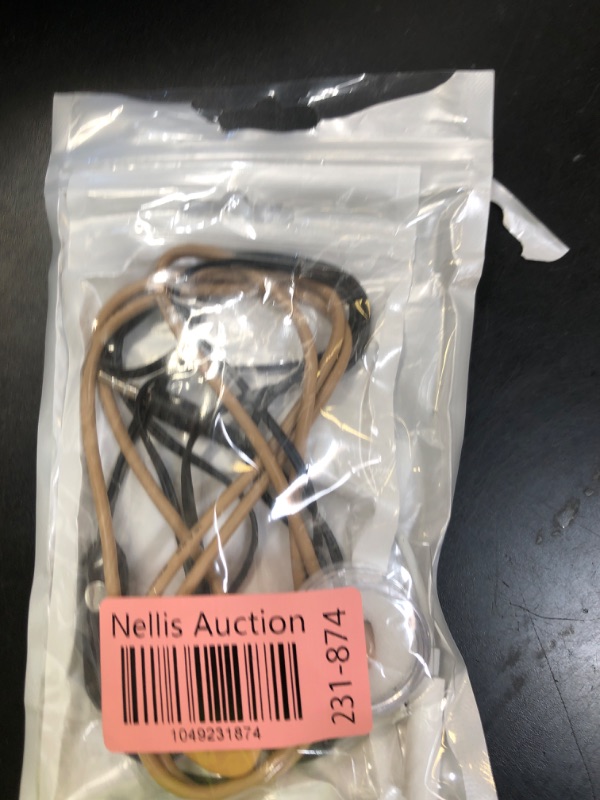 Photo 1 of VKBAND Mini Hidden Spy Earphone | in-Ear Wireless Earpiece with Microphone | Covert Communication Receiver | Compatible with iPhone & Android | MP3 & FM Radio | Beige
