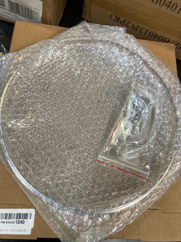 Photo 1 of 11 IN Glass Lid with Stainless Steel Handle for Frying Pan, Tempered Replacement Cover Compatible for All Cookware for Skillets, Round Cast Iron Aluminium, Stainless Steel Pans & Pots 276mm-292mm