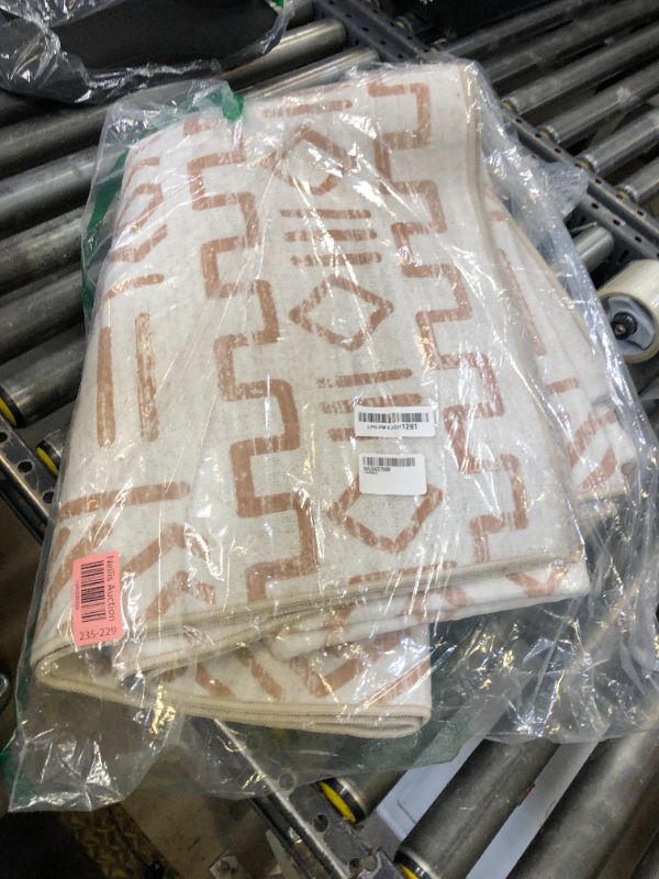 Photo 1 of 6x9 Area Rug Living Room: Washable Boho Geometric Moroccan Rug Neutral Modern Farmhouse Indoor Soft Non Slip Ultra Thin Printed Pattern Carpet for Dining Room Bedroom Nursery Home (BeigeBrown, 6'x9')