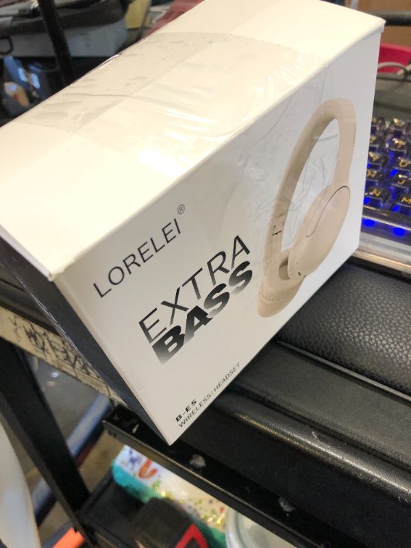 Photo 1 of LORELEI B-E5 Kids Bluetooth Headphones, Wireless Headphones for Kids, Foldable 40H Playtime, Built-in mic, On Ear Headsets for Child/Teens/School/Tablet(Space Purple)
