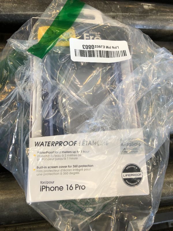 Photo 1 of OtterBox iPhone 16 Pro FR? Series Waterproof Case with MagSafe (Designed by LifeProof) - Denver Dusk Purple, Waterproof, 60% Recycled Plastic, Sleek and Stylish