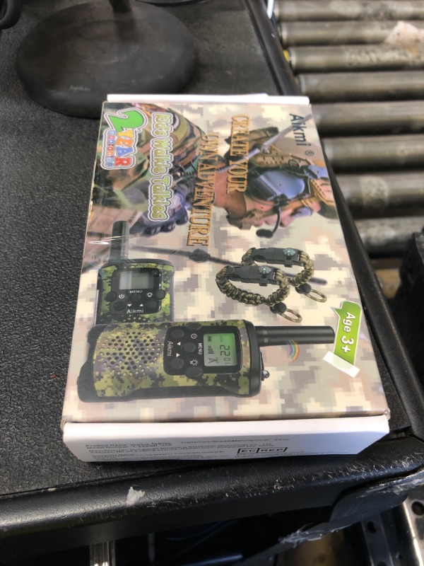 Photo 1 of Walkie Talkies for Kids 22 Channel 2 Way Radio 3 Miles Long Range Handheld Walkie Talkies Durable Toy Best Birthday Gifts for 6 Year Old Boys and Girls fit Adventure Game Camping (Green Camo 1)