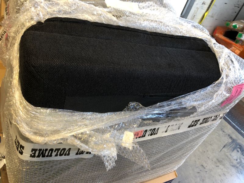 Photo 1 of L SHAPE SECTIONAL - BLACK 
