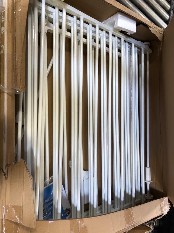 Photo 1 of Regalo 144-Inch Super Wide Adjustable Baby Gate and Play Yard, 2-In-1, Bonus Kit, Includes 4 Set of Wall Mounts