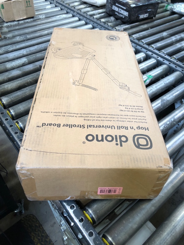 Photo 1 of Diono Hop 'n Roll Universal Stroller Board, Compatible with Most Strollers, Wagons and Travel Systems, Holds Children up to 50lbs, Black