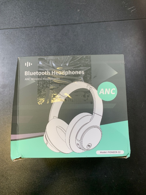 Photo 1 of Eduiosma Active Noise Cancelling Headphones, Wireless Over Ear Bluetooth Headphones with Microphone, Transparency Mode, 70H Playtime, Hi-Res Audio, Deep Bass, Bluetooth 5.3, Lightweight Design,Black